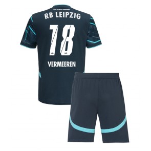 Billiga RB Leipzig Arthur Vermeeren #18 Tredjeställ Barn 2024-25 Kortärmad (+ Korta byxor)